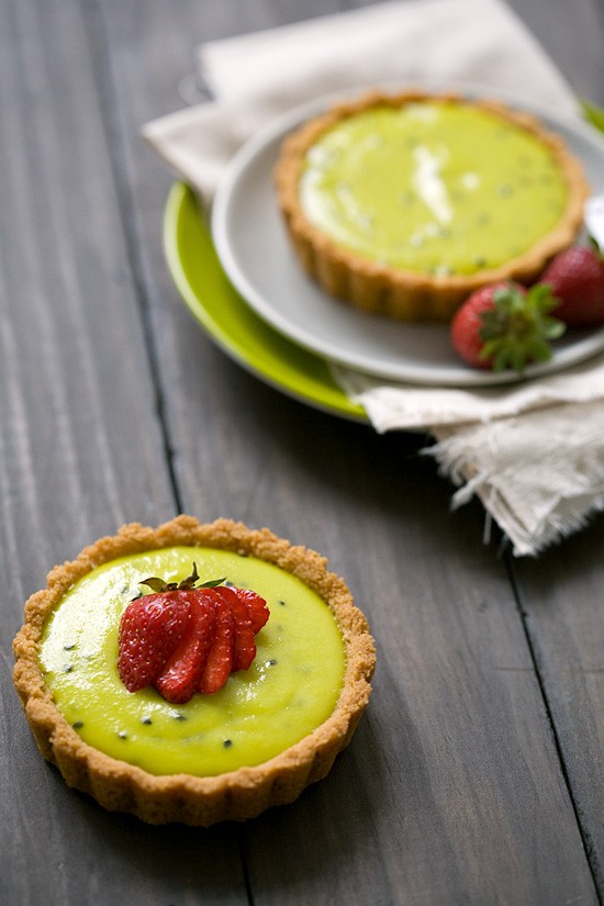 Strawberry kiwi tartlets