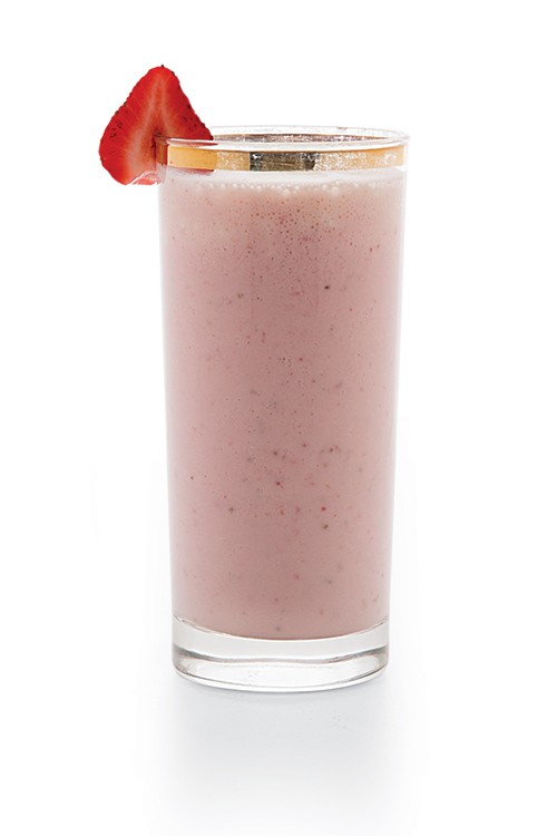 Strawberry lassi