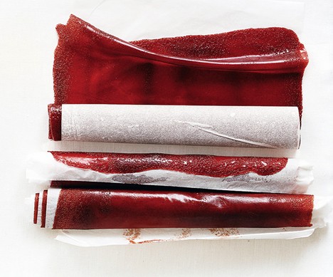 Strawberry leather