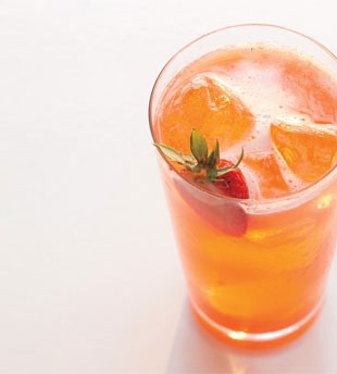 Strawberry, lemon, and basil