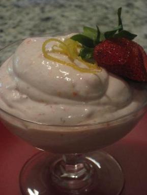 Strawberry Limoncello fool
