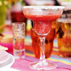 Strawberry margaritas