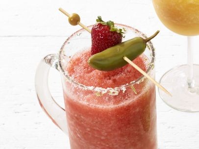 Strawberry Michelada slushies