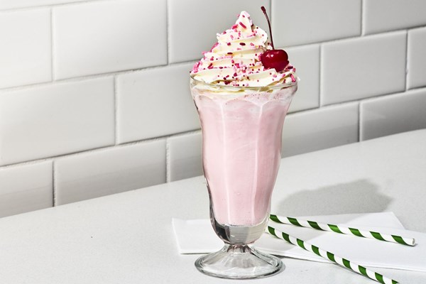 Strawberry milkshake