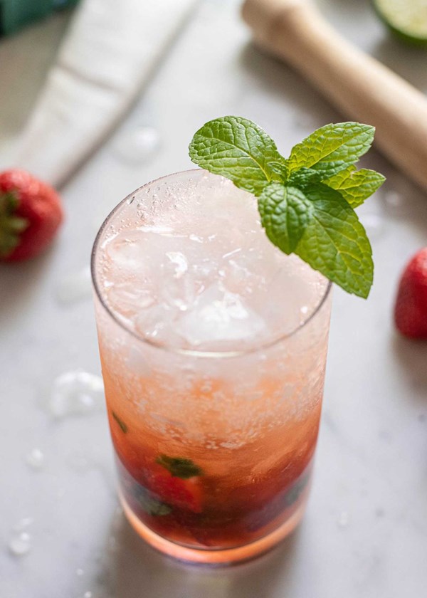 Strawberry mojito