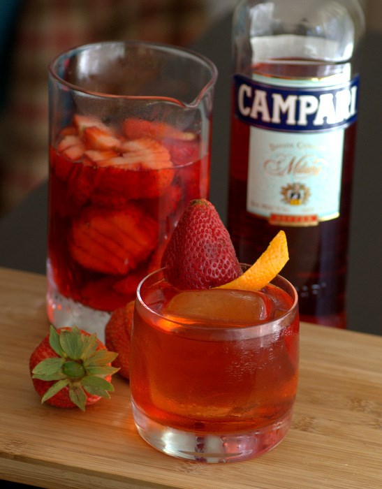 Strawberry Negroni