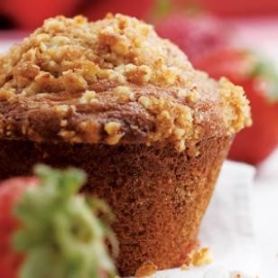 Strawberry-orange muffins