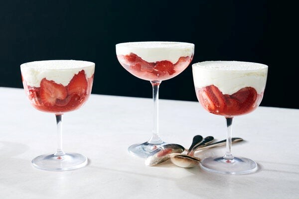 Strawberry parfait