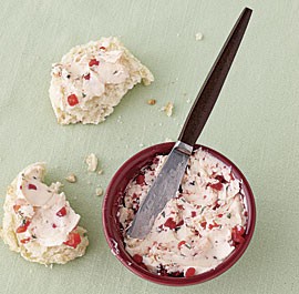 Strawberry-peppercorn butter