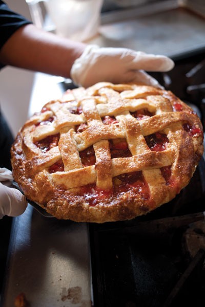 Strawberry pie