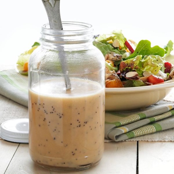 Strawberry poppy seed dressing