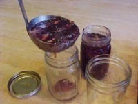 Strawberry-rhubarb conserve 