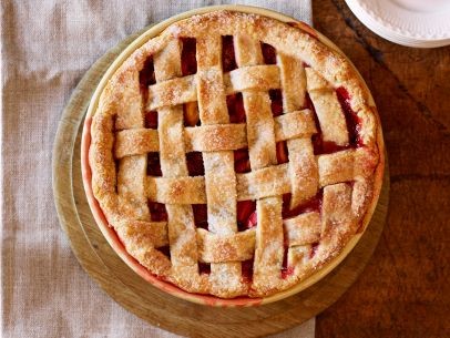 Strawberry-rhubarb pie