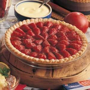 Strawberry rhubarb pie