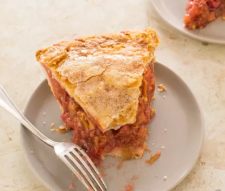 Strawberry-rhubarb pie