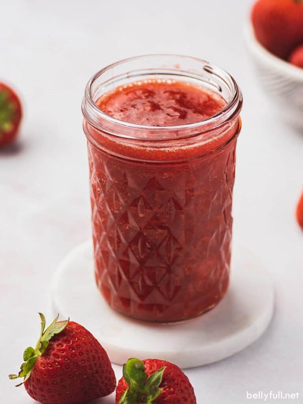 Strawberry sauce