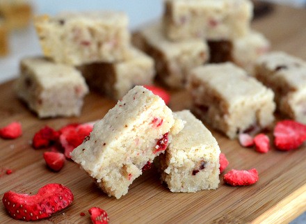 Strawberry shortbread