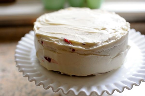 Strawberry shortcake cake