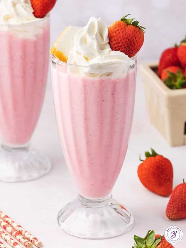 Strawberry shortcake milkshake