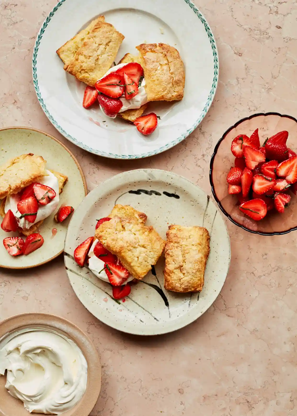 Strawberry shortcakes