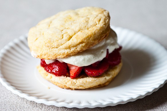 Strawberry shortcakes [James Beard]