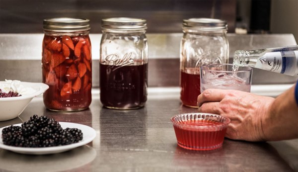 Strawberry shrub