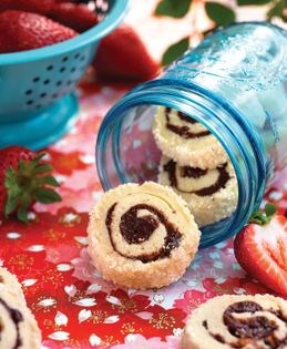 Strawberry spirals