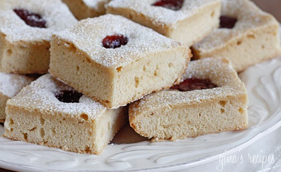 Strawberry squares