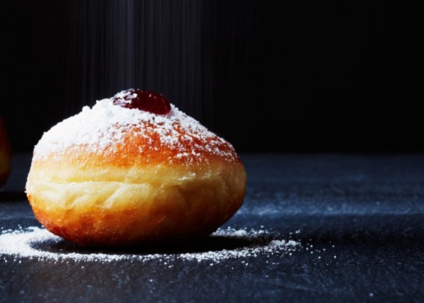 Strawberry sufganiyot