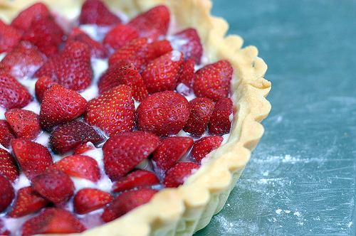 Strawberry tart