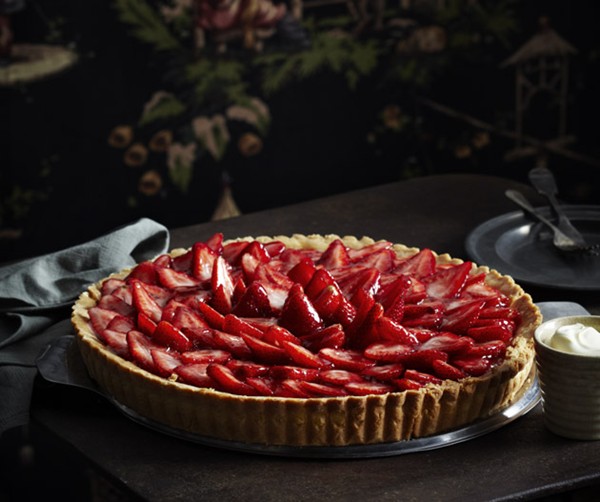 Strawberry tart (Torta di fragole)