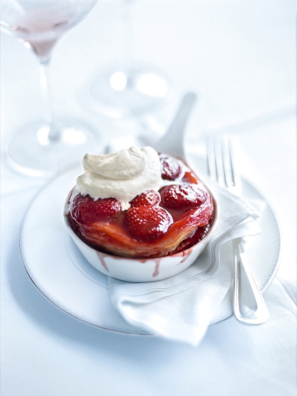 Strawberry tarte Tatins