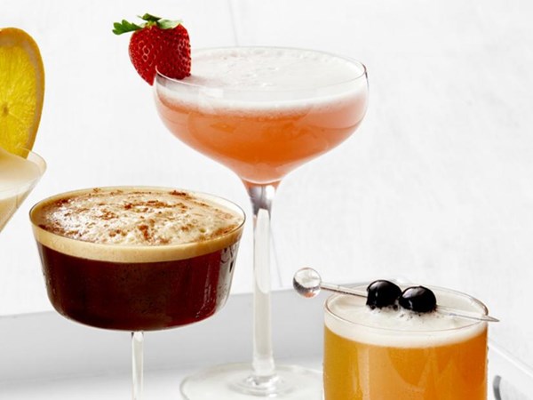 Strawberry tequila fizz-arita