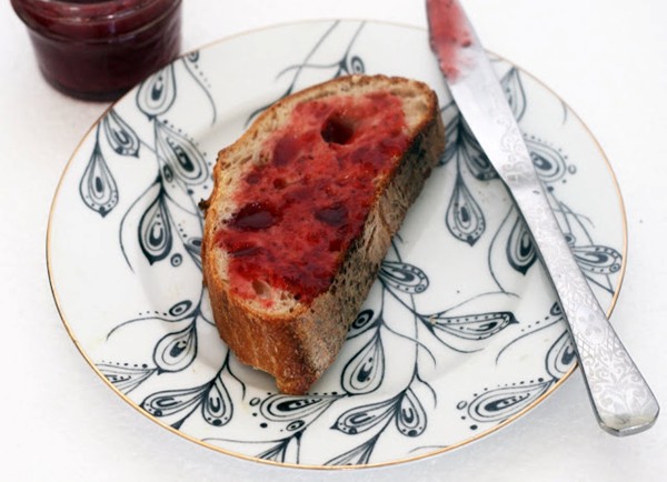 Strawberry thyme jam