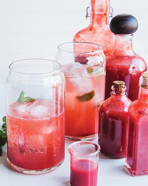 Strawberry vanilla syrup