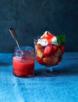 Strawberry Victoria mess