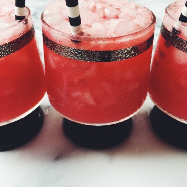 Strawberry watermelon lime juice