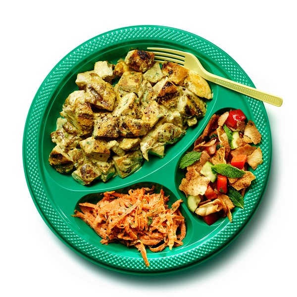 Street-cart-style chicken salad