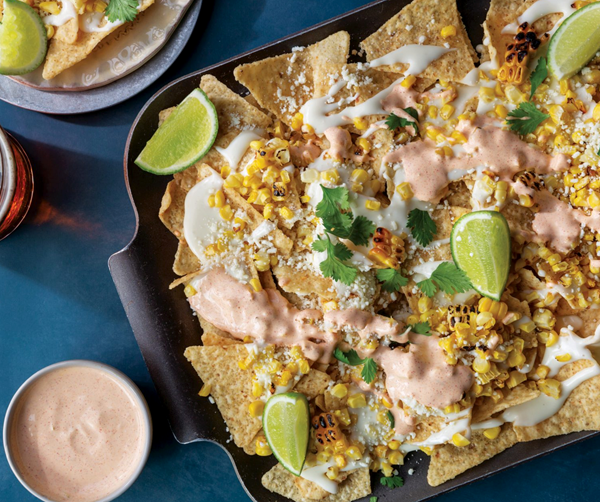 Street corn nachos