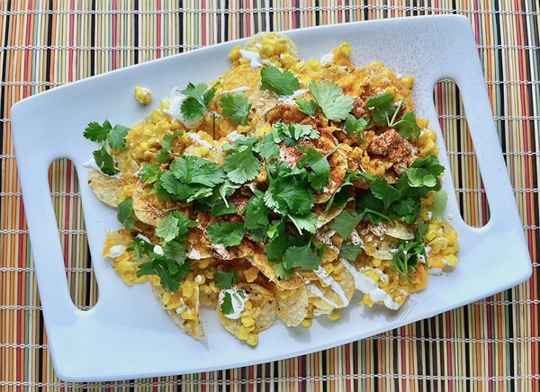 Street corn nachos