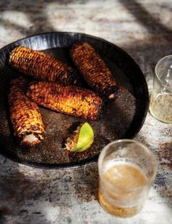 Street-hawker sweetcorn