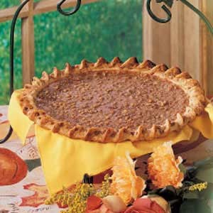 Streusel pumpkin pie