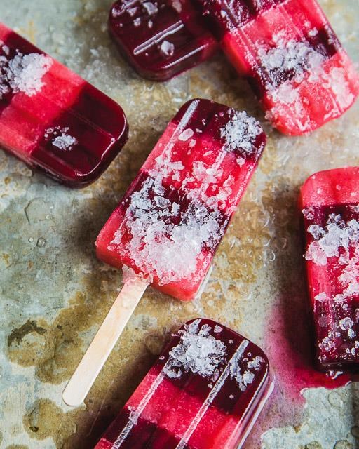 Striped pops