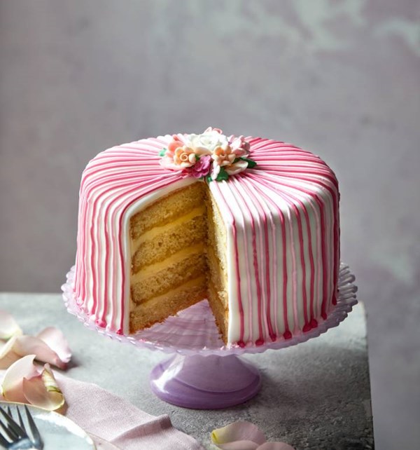 Stripy rose case