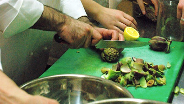 Stuffed artichokes (Carciofi alla Romana)
