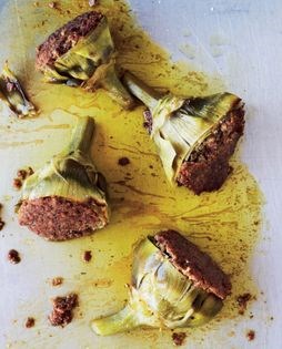 Stuffed artichokes (Carciofi ripieni)
