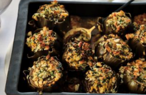 Stuffed artichokes [Julian Parisi]