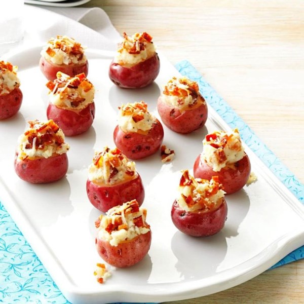 Stuffed baby red potatoes 
