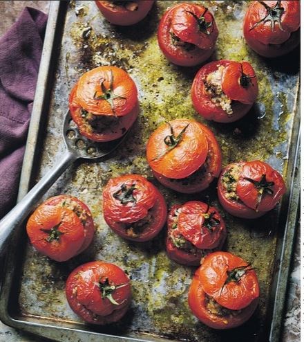 Stuffed baked tomatoes