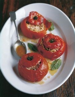Stuffed baked tomatoes (Pomodori farciti al forno)